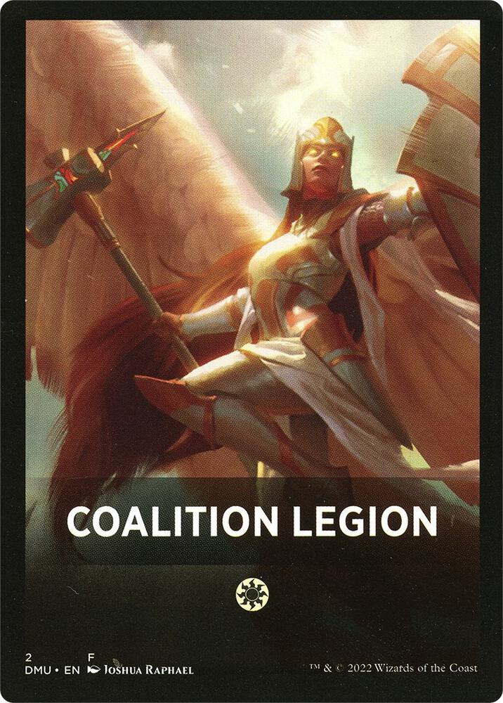 Coalition Legion Theme Card 2 card from Dominaria United