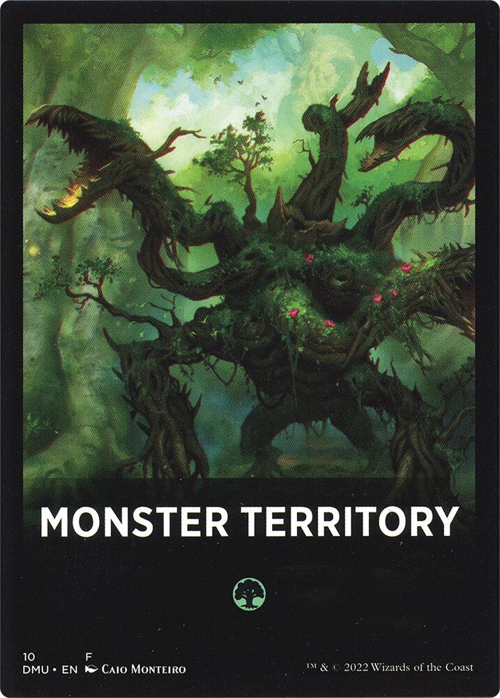 Monster Territory Theme Card 10 card from Dominaria United
