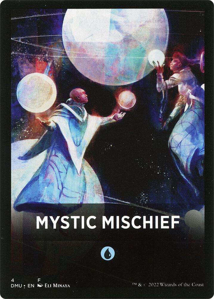 Mystic Mischief Theme Card 4 card from Dominaria United