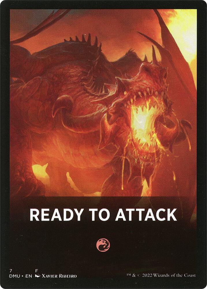 Ready to Attack Theme Card 7 card from Dominaria United