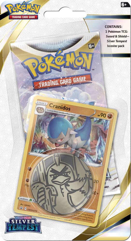 Silver Tempest Single Pack Blister [Cranidos] card from SWSH12: Silver Tempest