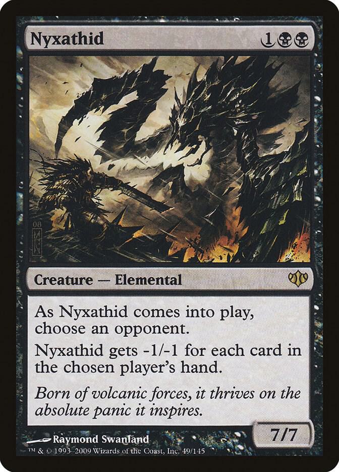 Nyxathid 49 card from Conflux