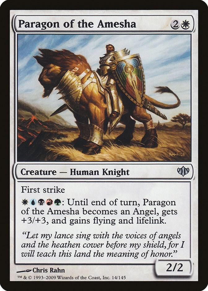Paragon of the Amesha 14 card from Conflux