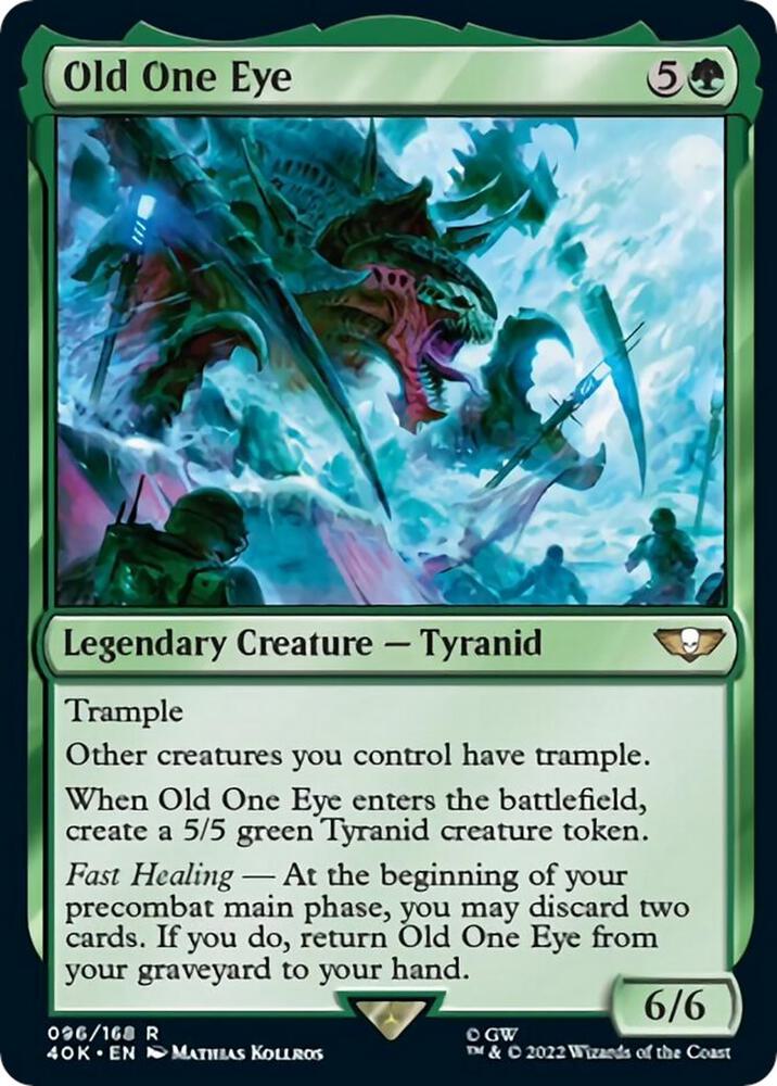 Old One Eye 96 card from Universes Beyond: Warhammer 40,000