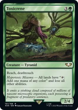 Toxicrene 101 card from Universes Beyond: Warhammer 40,000