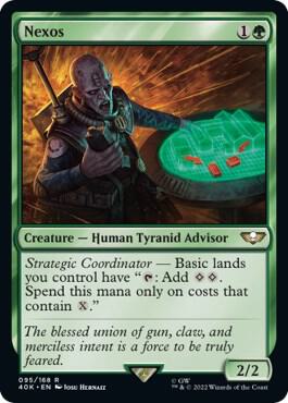 Nexos (Surge Foil) 95 card from Universes Beyond: Warhammer 40,000