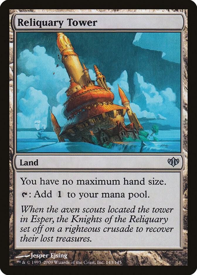 Reliquary Tower 143 card from Conflux