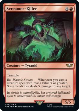 Screamer-Killer 84 card from Universes Beyond: Warhammer 40,000
