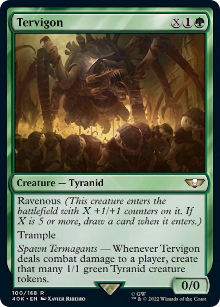 Tervigon 100 card from Universes Beyond: Warhammer 40,000