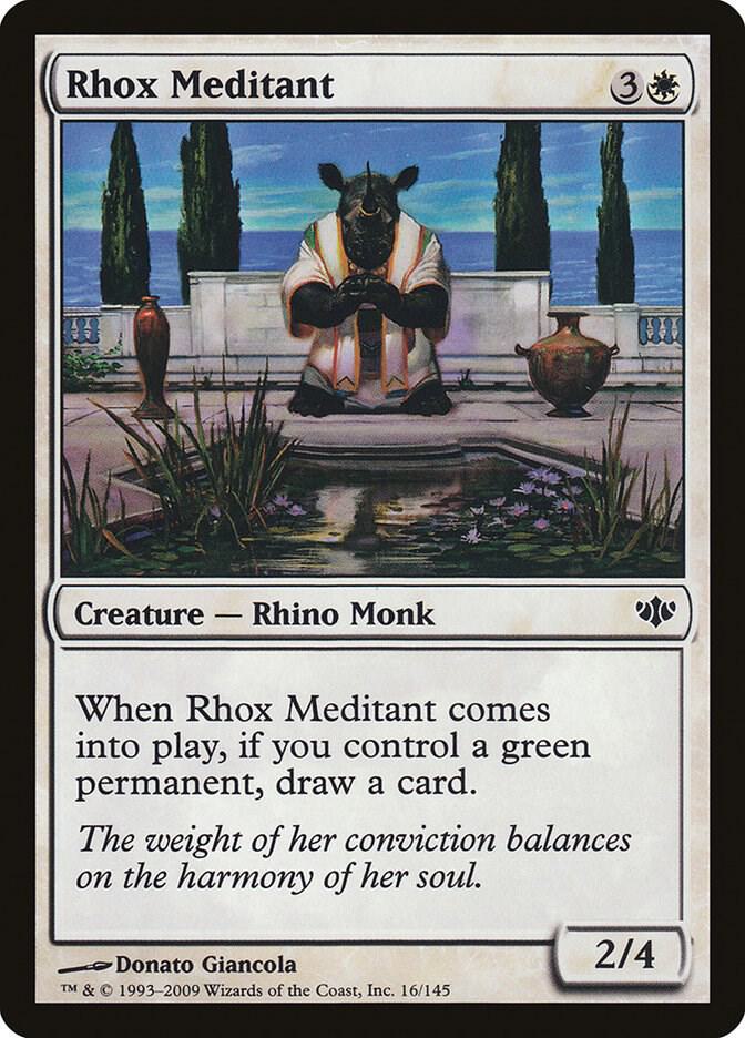Rhox Meditant 16 card from Conflux