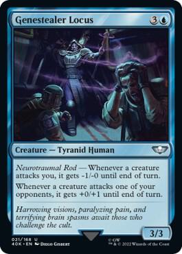 Genestealer Locus (Surge Foil) 21 card from Universes Beyond: Warhammer 40,000