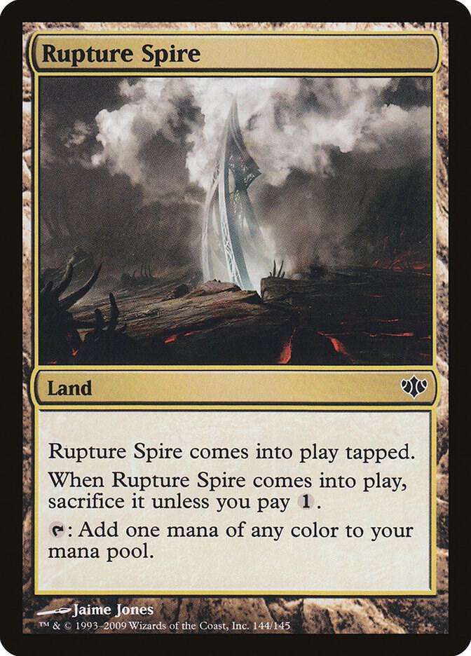Rupture Spire 144 card from Conflux