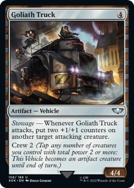 Goliath Truck 158 card from Universes Beyond: Warhammer 40,000