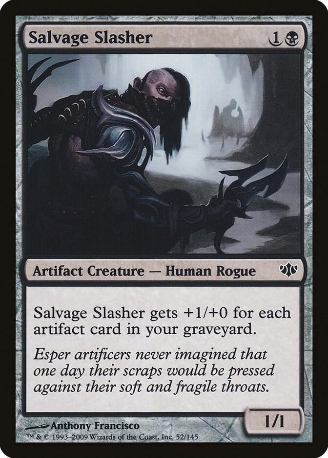 Salvage Slasher 52 card from Conflux