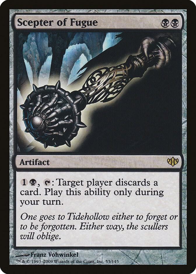 Scepter of Fugue 53 card from Conflux