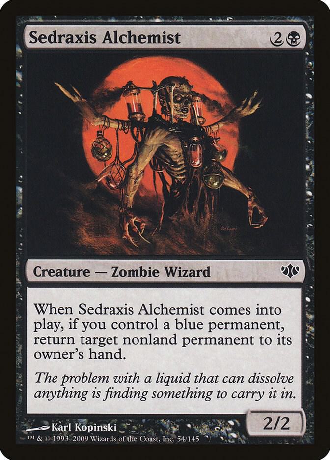 Sedraxis Alchemist 54 card from Conflux
