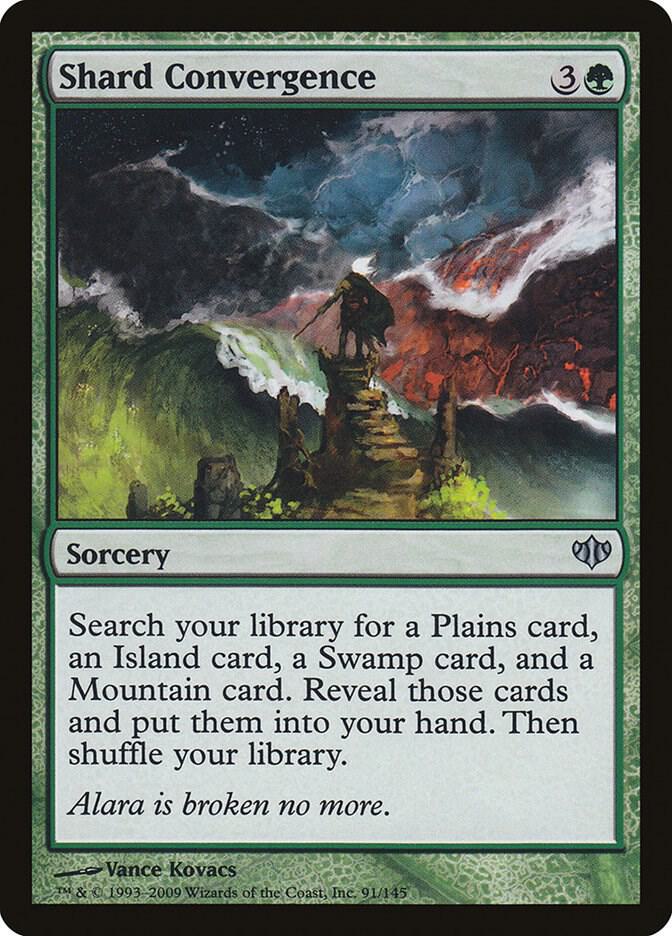Shard Convergence 91 card from Conflux