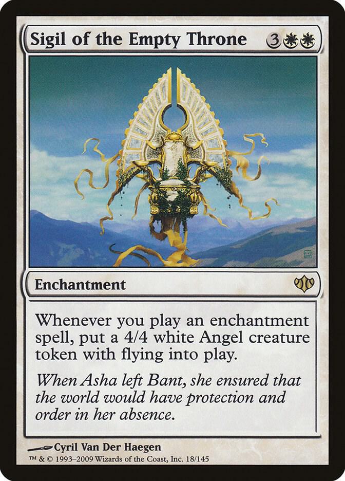 Sigil of the Empty Throne 18 card from Conflux