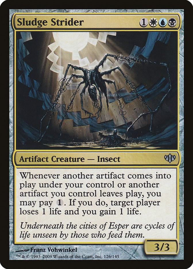Sludge Strider 126 card from Conflux