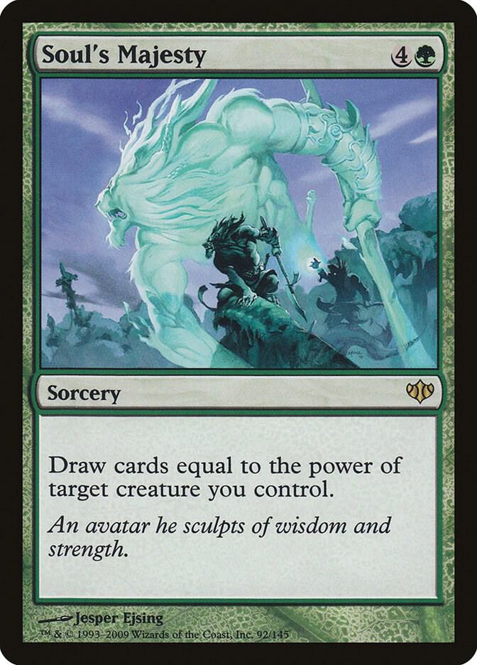 Soul's Majesty 92 card from Conflux
