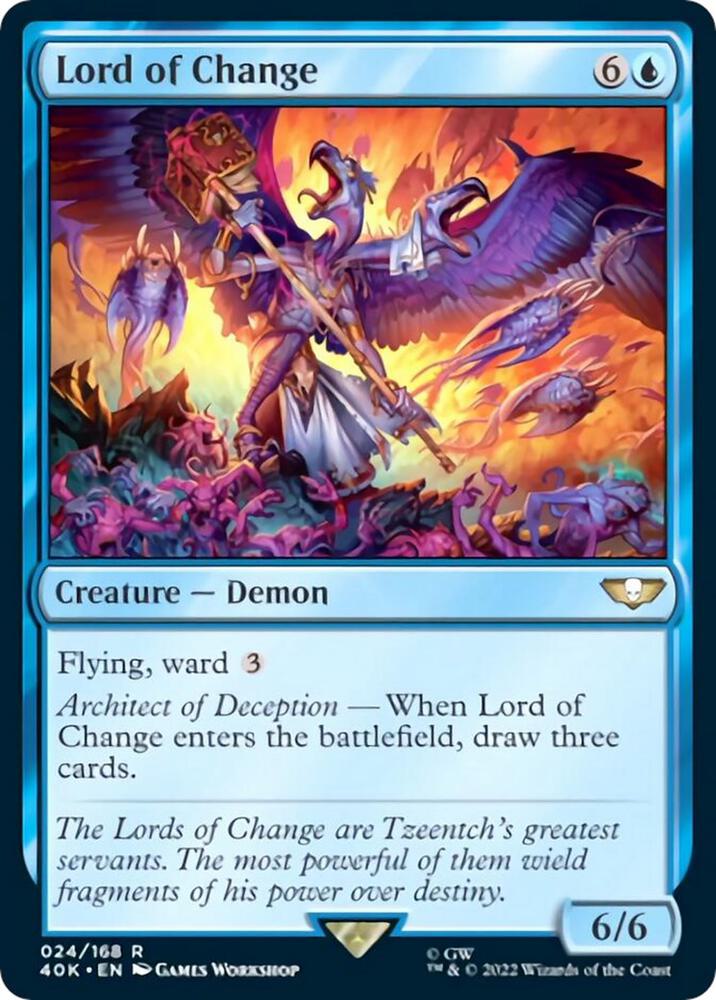Lord of Change 24 card from Universes Beyond: Warhammer 40,000
