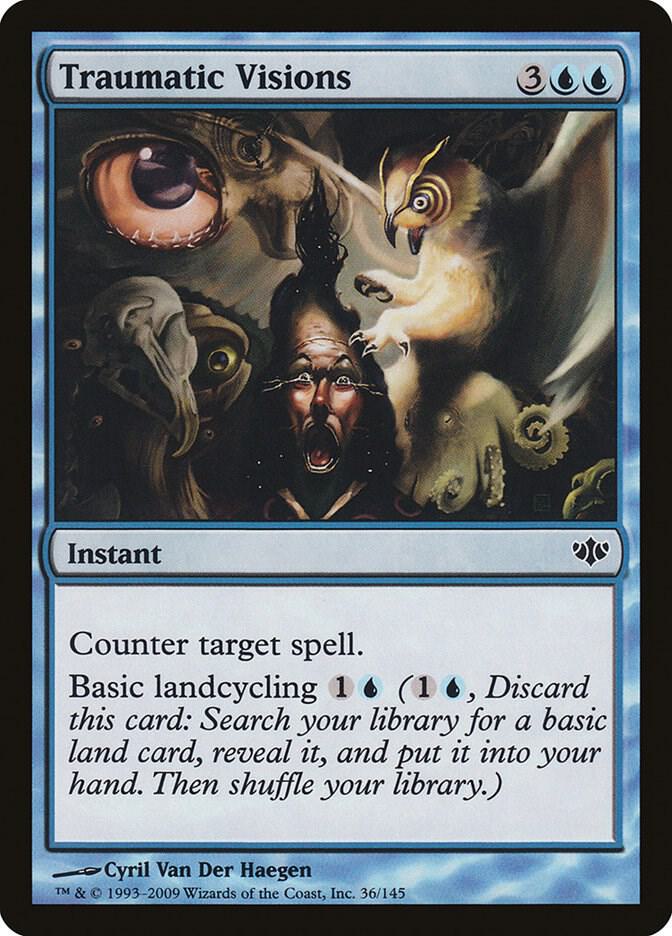 Traumatic Visions 36 card from Conflux
