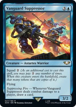 Vanguard Suppressor 27 card from Universes Beyond: Warhammer 40,000