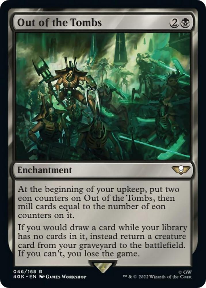 Out of the Tombs 46 card from Universes Beyond: Warhammer 40,000