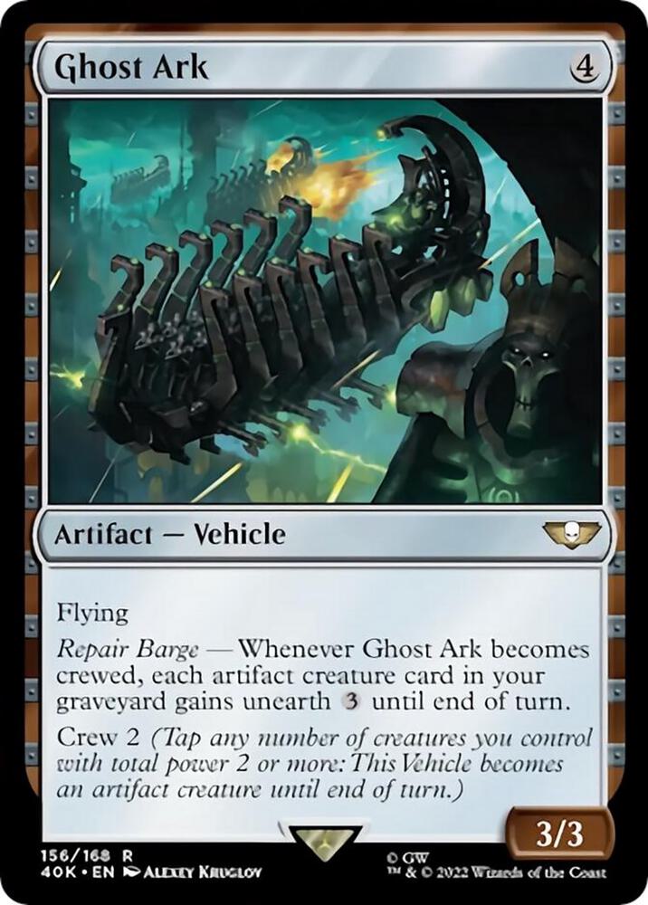 Ghost Ark 156 card from Universes Beyond: Warhammer 40,000