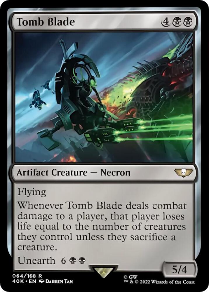Tomb Blade 64 card from Universes Beyond: Warhammer 40,000