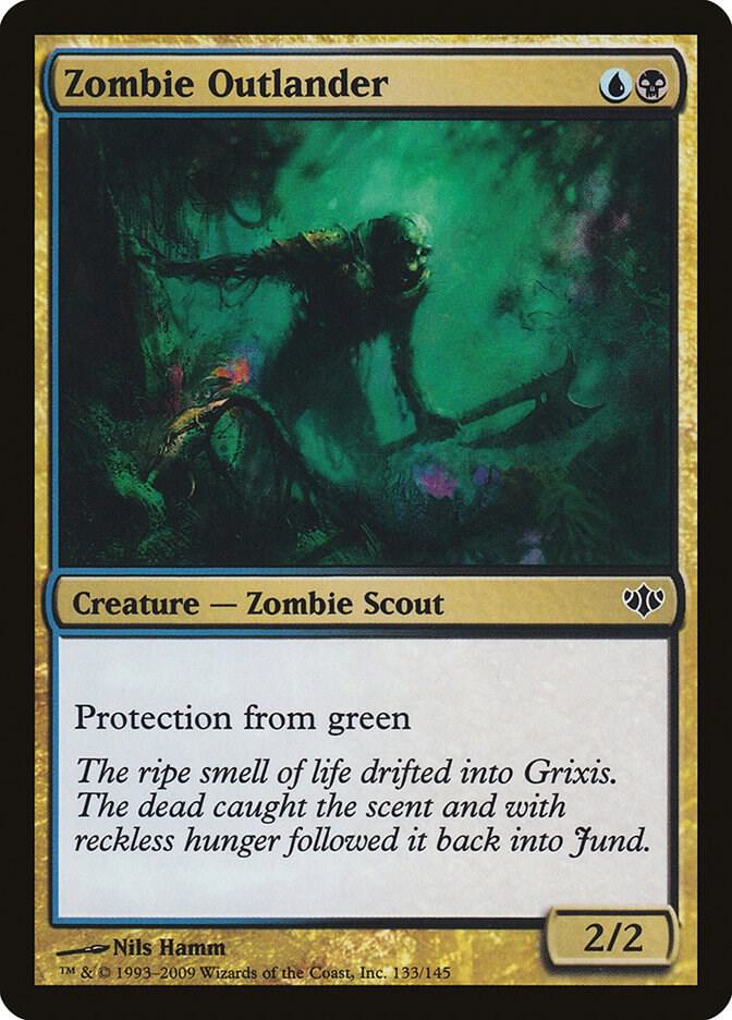 Zombie Outlander 133 card from Conflux