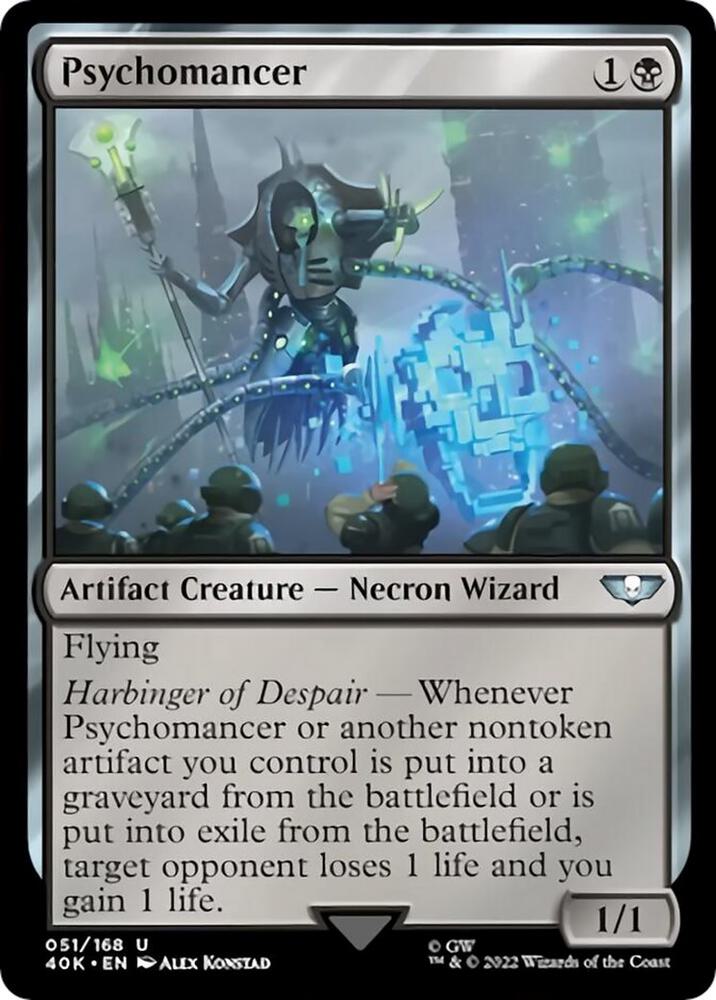 Psychomancer (Surge Foil) 51 card from Universes Beyond: Warhammer 40,000