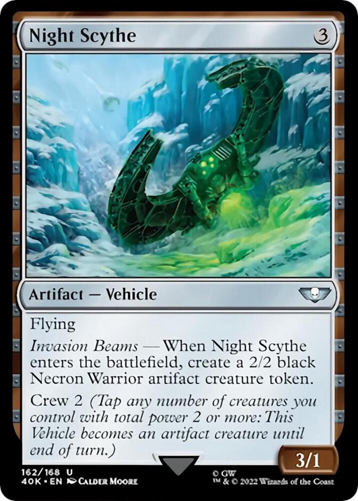 Night Scythe (Surge Foil) 162 card from Universes Beyond: Warhammer 40,000