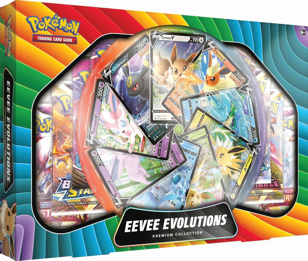 Eevee Evolutions Premium Collection card from Miscellaneous Cards & Products