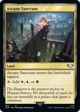 Arcane Sanctum 264 card from Universes Beyond: Warhammer 40,000