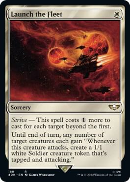 Launch the Fleet 188 card from Universes Beyond: Warhammer 40,000