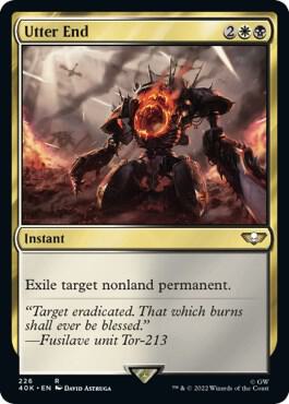 Utter End 226 card from Universes Beyond: Warhammer 40,000