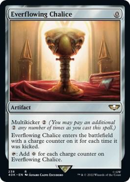 Everflowing Chalice 238 card from Universes Beyond: Warhammer 40,000