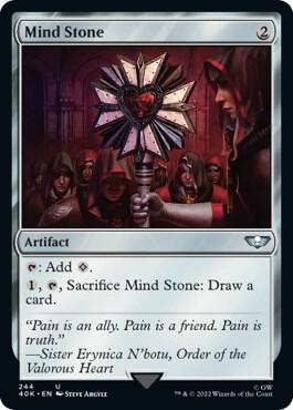 Mind Stone 244 card from Universes Beyond: Warhammer 40,000