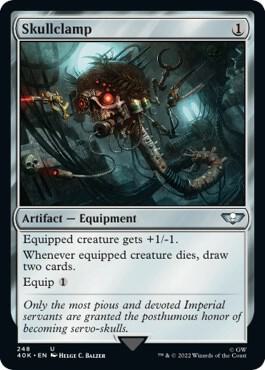 Skullclamp 248 card from Universes Beyond: Warhammer 40,000
