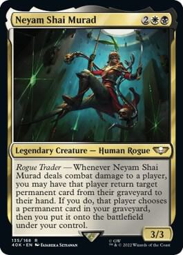 Neyam Shai Murad (Surge Foil) 135 card from Universes Beyond: Warhammer 40,000