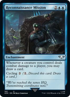 Reconnaissance Mission (Surge Foil) 193 card from Universes Beyond: Warhammer 40,000
