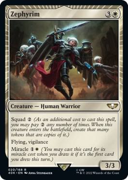 Zephyrim (Surge Foil) 20 card from Universes Beyond: Warhammer 40,000