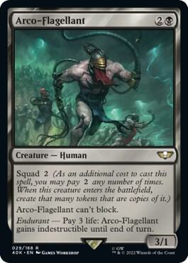 Arco-Flagellant (Surge Foil) 29 card from Universes Beyond: Warhammer 40,000