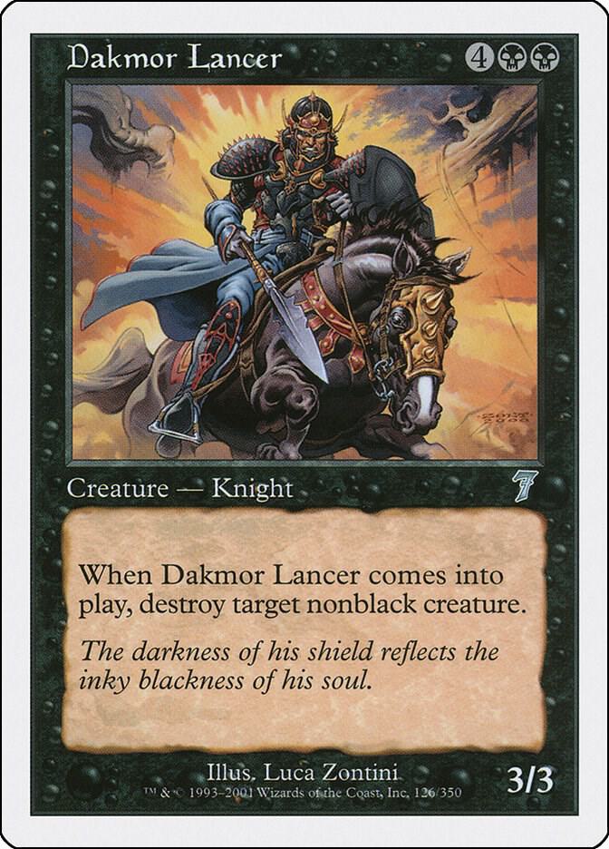 Dakmor Lancer 126 card from 7th Edition