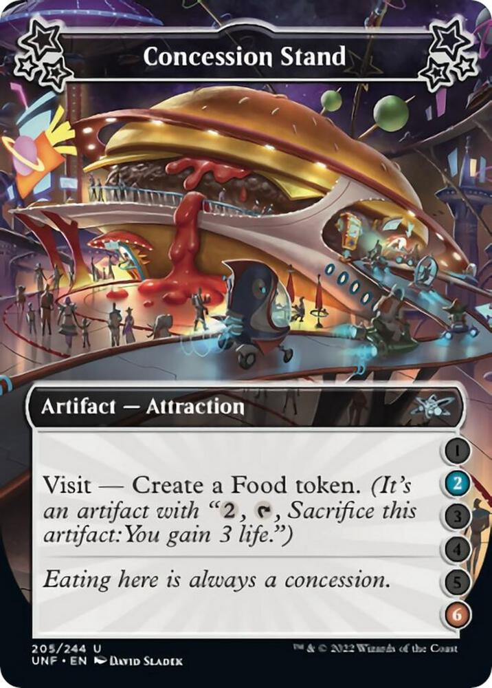 Concession Stand (2-6) 205 card from Unfinity