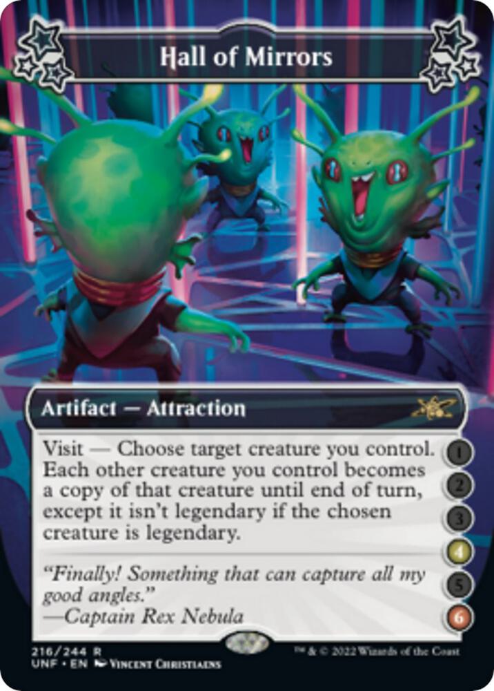 Hall of Mirrors (4-6) 216 card from Unfinity