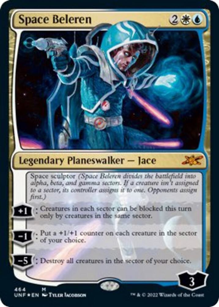 Space Beleren (Galaxy Foil) 464 card from Unfinity