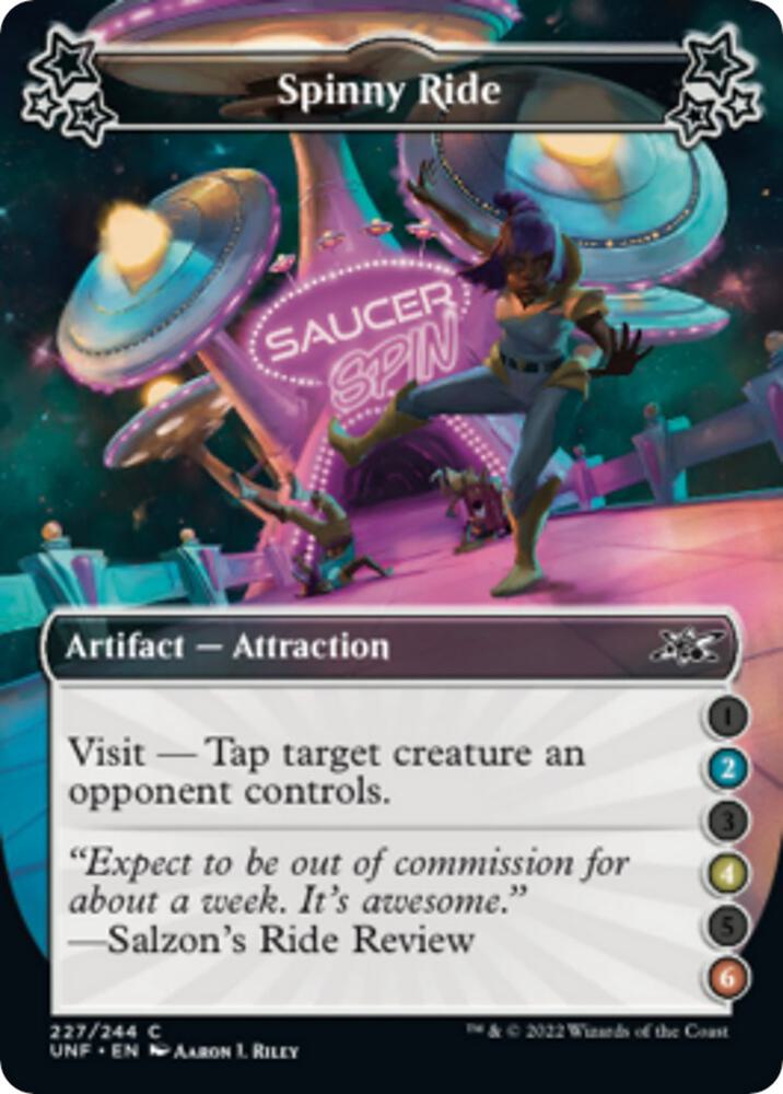 Spinny Ride (2-4-6) 227 card from Unfinity