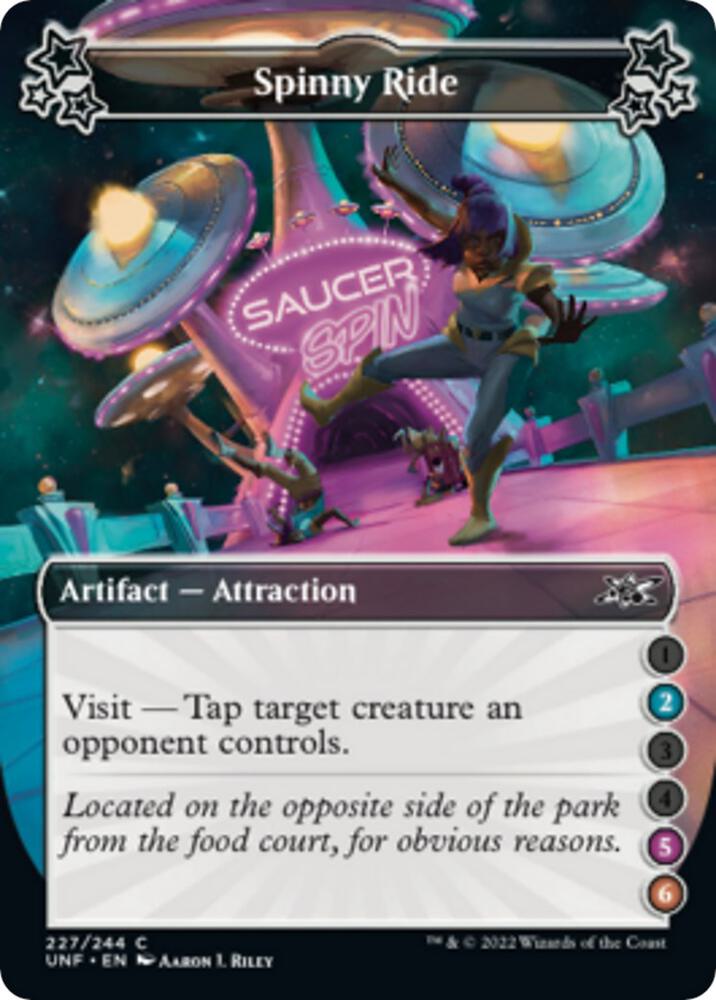 Spinny Ride (2-5-6) 227 card from Unfinity
